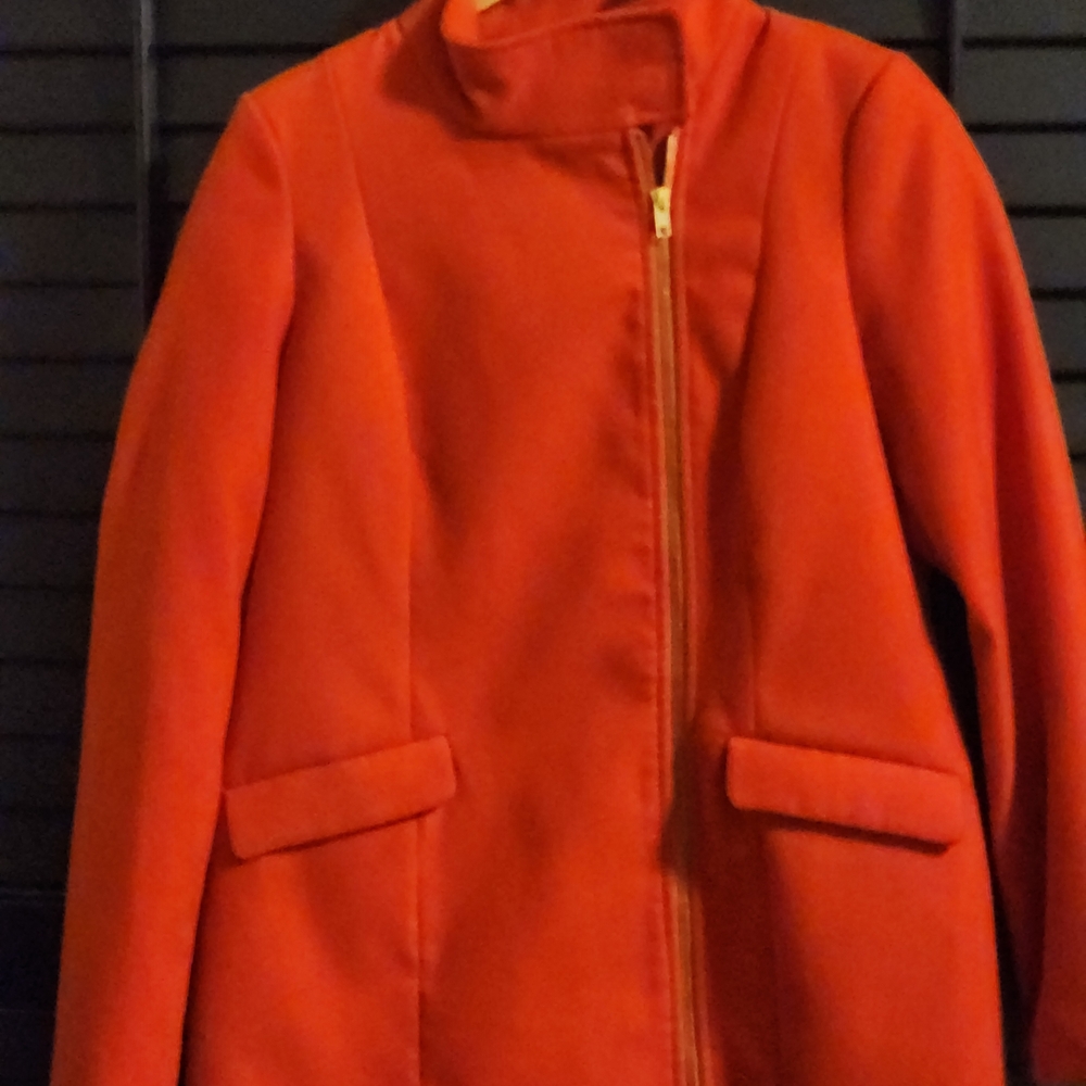 George Women's Bold Red Trench Coat